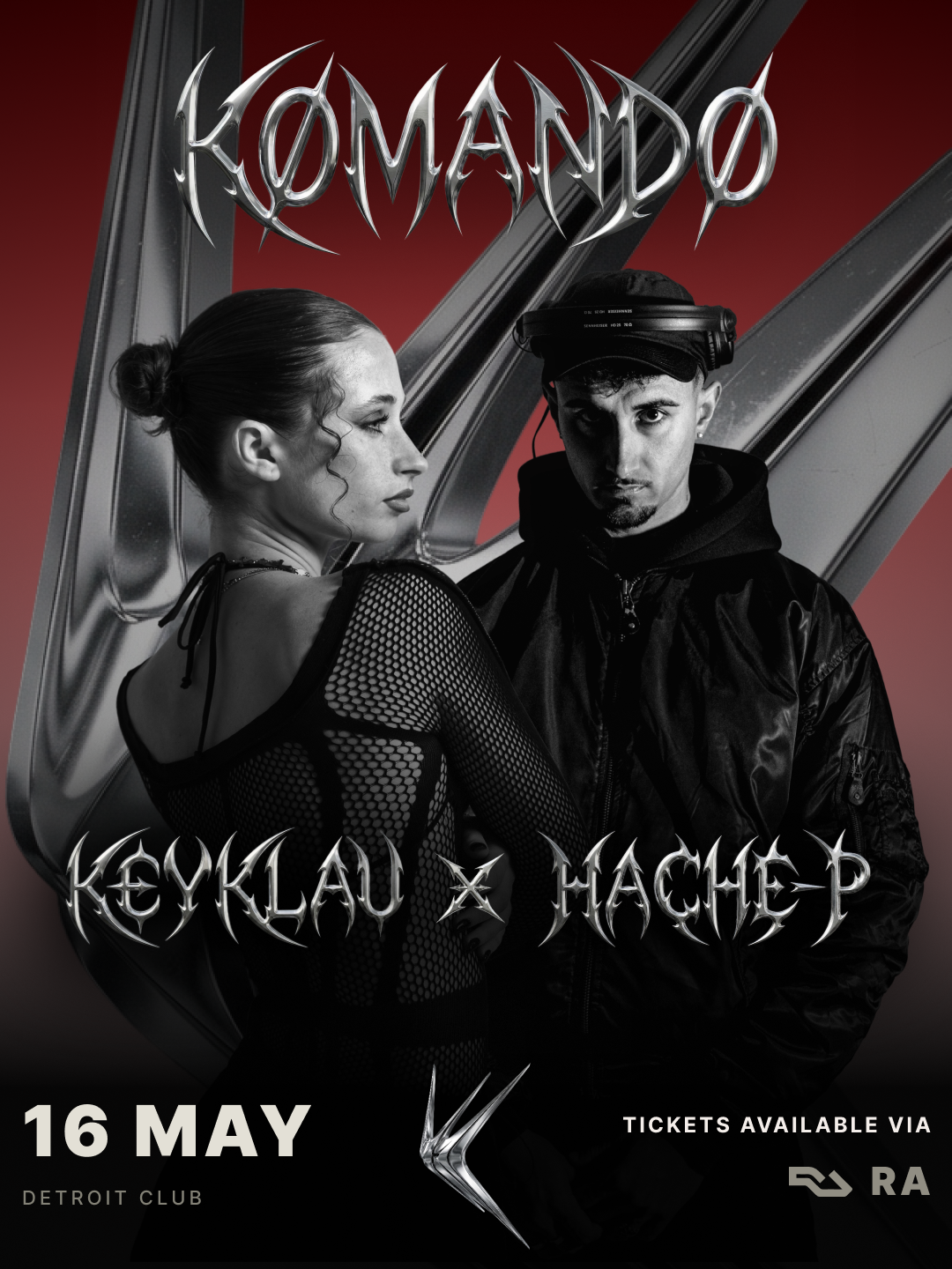 Kømandø — Keyklau × Hache-P announcement